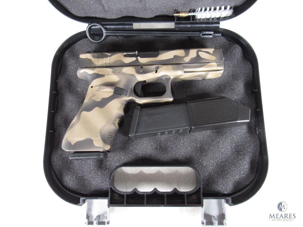 NEW Glock G17 Gen 3 9mm Luger Semi-Auto Pistol Custom Camo Cerakote