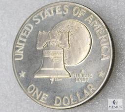 1976-S Proof Ike Dollar, Thick Variety
