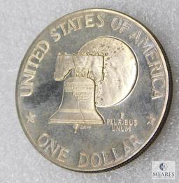 1976-S Proof Ike Dollar, Thin Variety