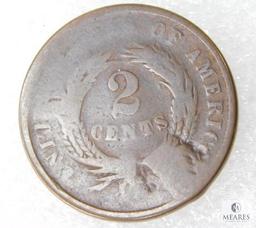 1864 Two Cent Piece