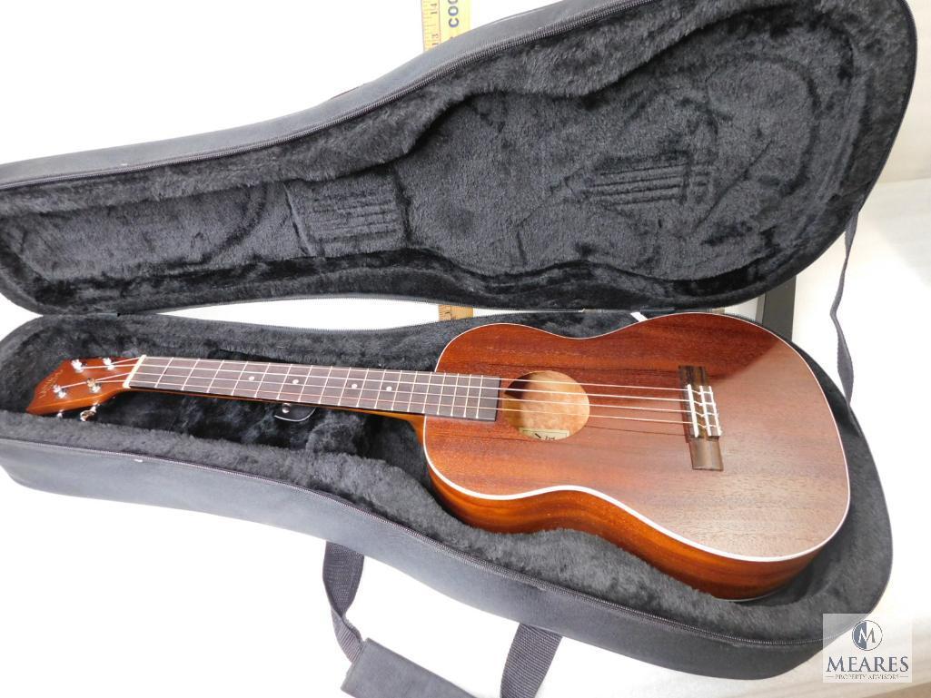 Ukulele by Lanikai Ukuleles 4 String Hawaii Model LU-21B