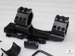 AR15 Style Tactical Quick Release Scope Mount with Rings