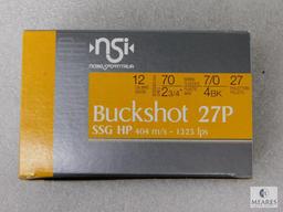 Noble Sport 12 Gauge Buckshot 10 Rounds 2 3/4" #4 Buck 1325 FPS