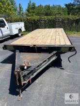 8 x 22 Quality Trailer Hi-Tensile Dual-Axle Equipment Trailer with Ramps