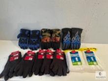 Lot of Gloves and Tank Tops