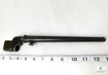 Enfield Rifle Spike Bayonet with Scabbard