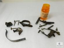 Lot Assorted Old Gun Parts and Pistol Parts