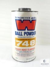 6 lbs 4 oz Winchester Western Ball Powder 748 Smokeless Propellant in Vintage Can