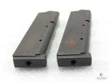 Two New Eight Round .45 ACP Pistol Mag Fits Colt 1911, Kimber 1911, Ruger 1911 and Similar