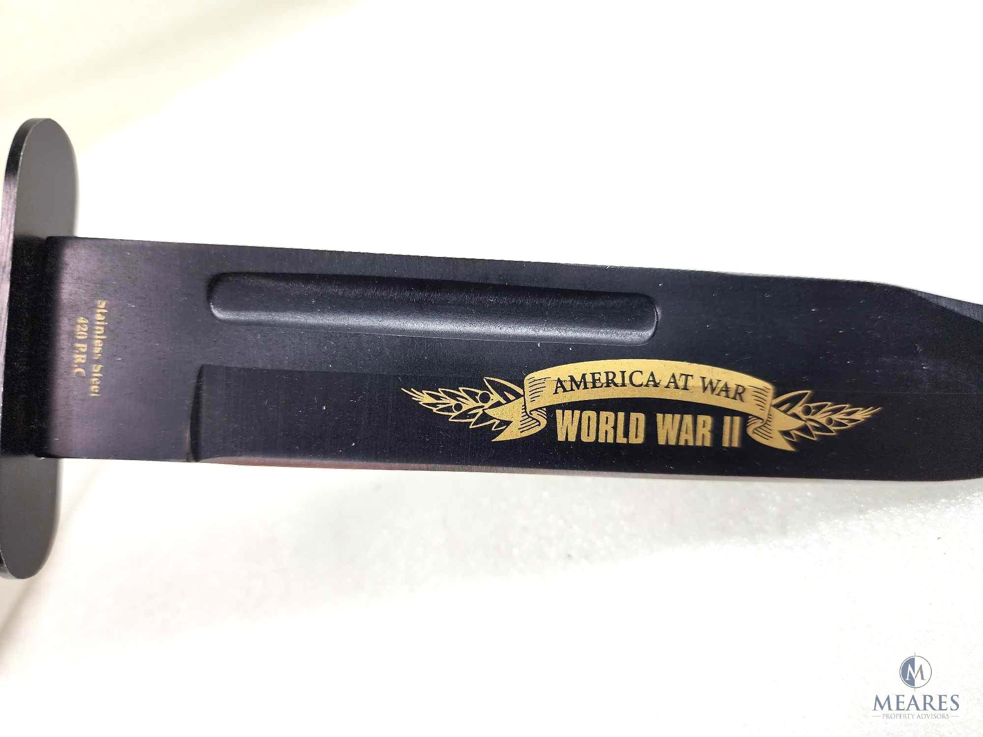 American Mint WWII Battle of Iwo Jima Commemorative Knife