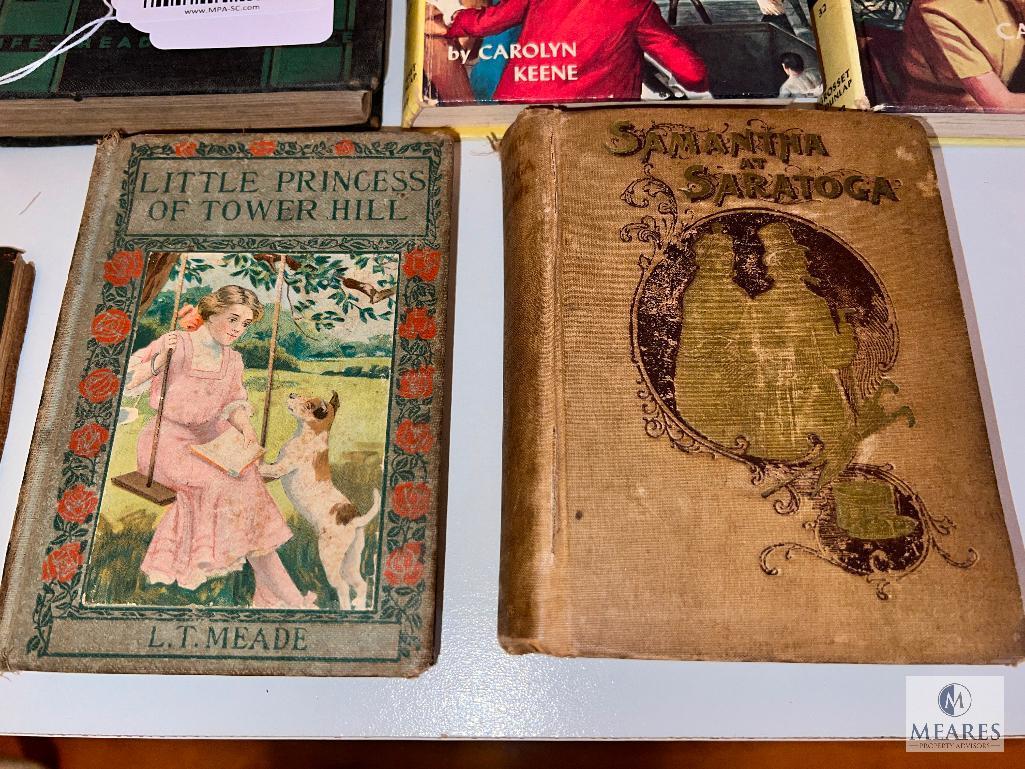 Vintage Book Collection Including Kipling and Nancy Drew