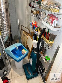 Contents of Utility Room - Cleaners, Hardware, Hand Tools, and More