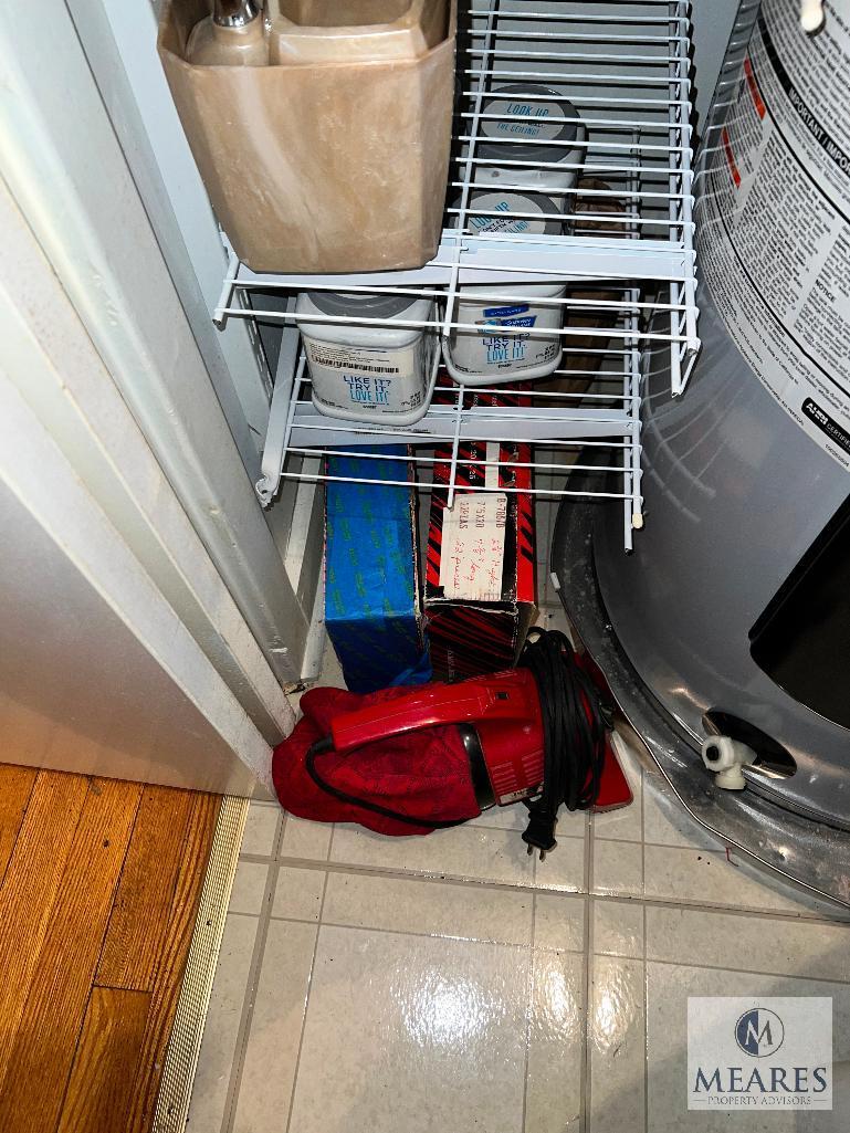 Contents of Utility Room - Cleaners, Hardware, Hand Tools, and More