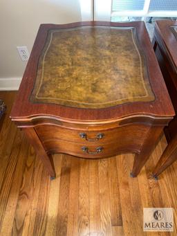 Pair of Single-Drawer End Tables