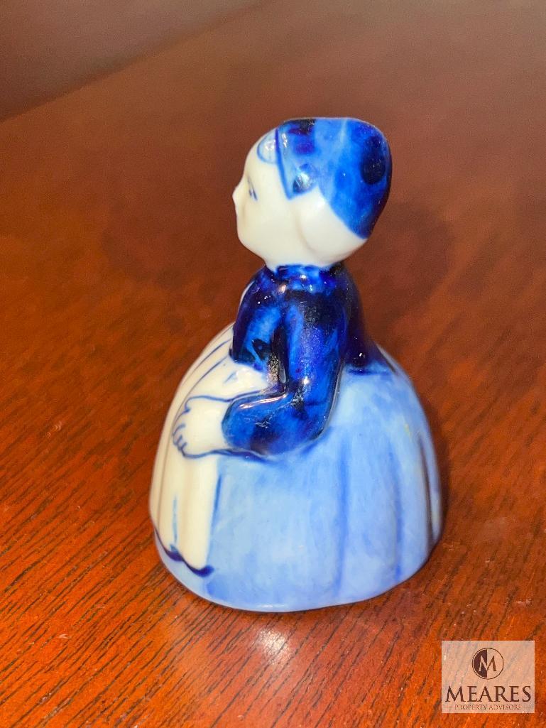 Hand-painted Delft Blue 2.5" Figurine