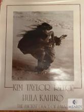 Artist Signed 1985(C) Kim Taylor Reece "Hula Kahiko" Poster