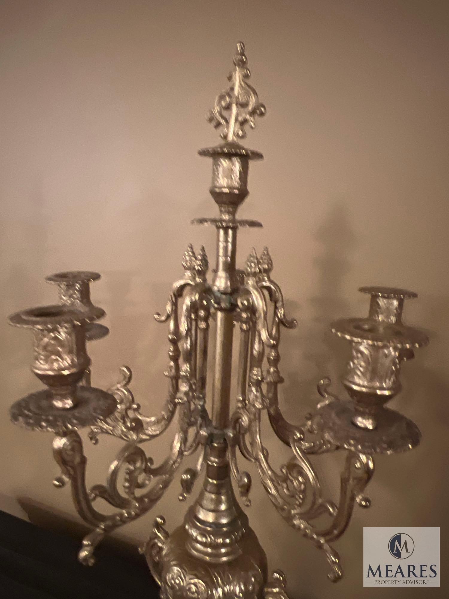 Vintage Candleabra Pair - Italian Made