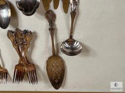 Lot of International Deep Silver Utensils