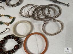 Lot of Ladies Fashion Bracelets - Many are Handmade
