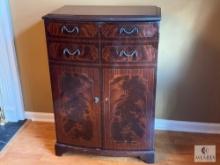 Decorative 1950s Style Bar Chest - 28 x16.5 x 40