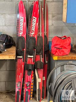 Three Sets of O'Brien Water Skis