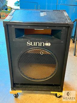 SUNN Speaker Box on Wheels