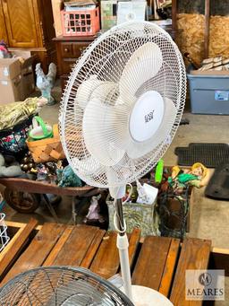 Group of Four Floor Fans
