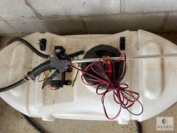 DC-powered Spray Tank for ATV or Mower