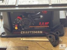 Craftsman 2.5hp Portable Table Saw