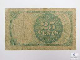 1874 25 Cents Fractional Currency, 5th Issue