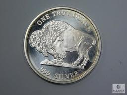 Indian Head/Buffalo One Ounce Silver Round