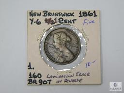 1861 New Brunswick One Cent