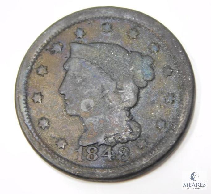 1848 Large Cent, G