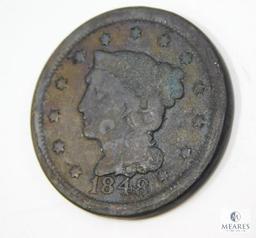 1848 Large Cent, G