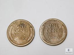 Lincoln Cents 1917-P-D-S, 1919-P-D-S, 1920-D, 1920-S