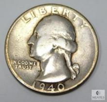 1940 Washington Quarter