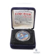 Betty Boop Colorized 2001 N.Y. Quarter With Certification Of Authenticity