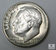 1963-D Roosevelt Dime, MS 60