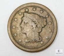 1852 Large Cent, G