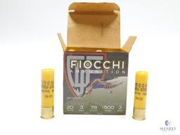 25 Rounds Fiocchi Waterfowl Steel Hunting 12 Gauge 3" 1 1/8 oz.