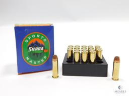 20 Rounds Sierra .38 Special 125 Grain JHP