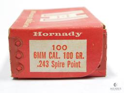 80 Hornady Projectiles 6mm Caliber 100 Grain .243 Spire Point