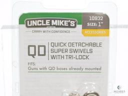 New Uncle Mike's Stainless QD Rifle Sling Swivels