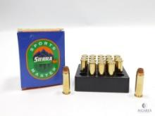 20 Rounds Sierra .38 Special 125 Grain JHP