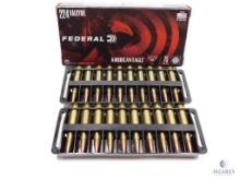 20 Rounds Federal American Eagle .224 Valkyrie 75 Grain TMJ