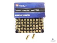 50 Rounds Atlanta Arms .380 ACP Match Ammunition - 100-grain FMJ