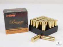 25 Rounds PMC .44 Magnum Ammunition - 180-grain Hollow Point