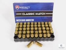 50 Rounds Atlanta Arms .380 ACP Match Ammunition - 100-grain FMJ