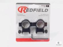 New Redfield 1" High Clearance Rifle Scope Rings Matte Finish