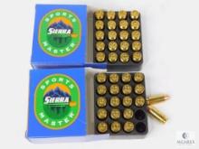 40 Rounds Sierra .40 S&W Self Defense Ammo. 180 Grain Hollow Point